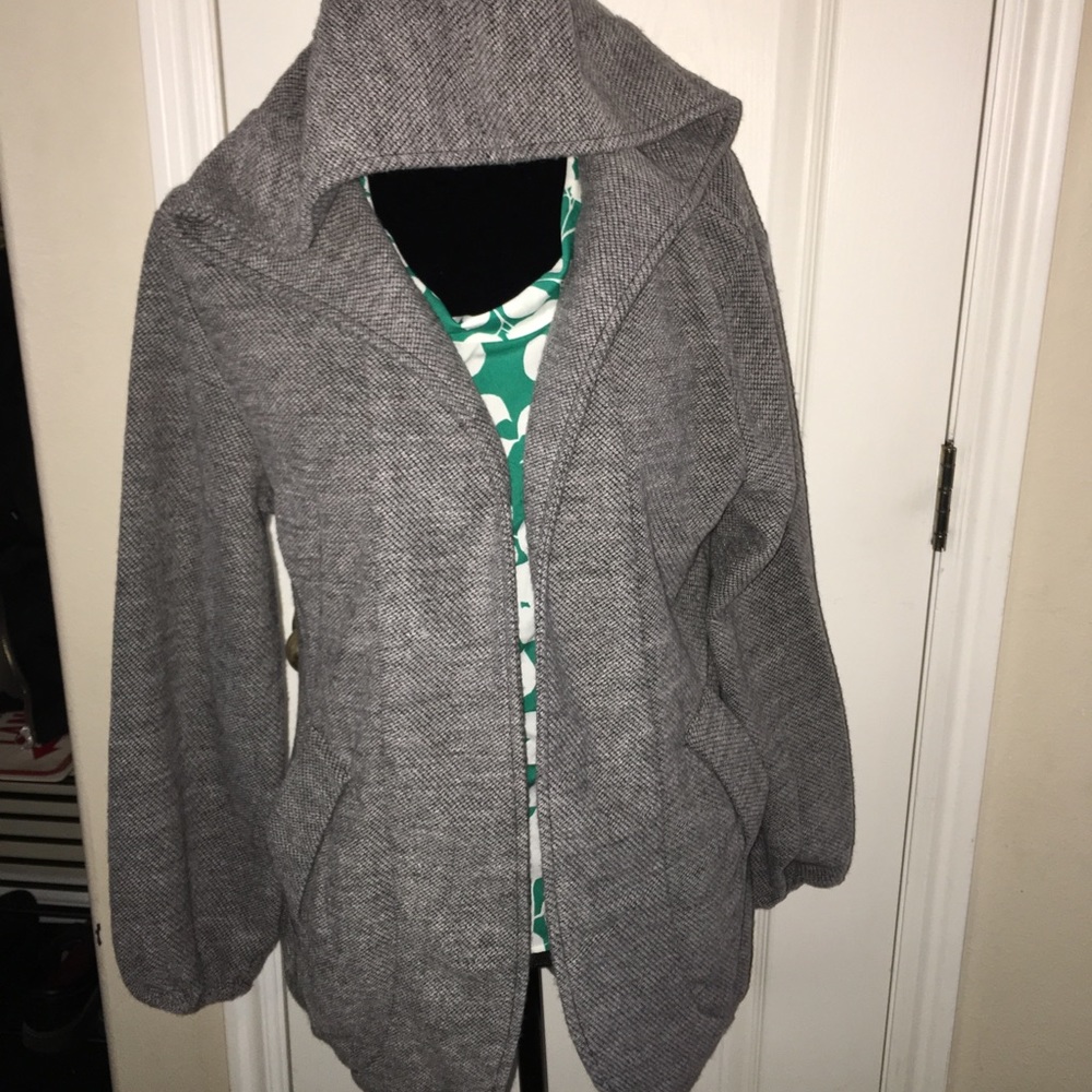 Cupshe Grey Wrap Sweater